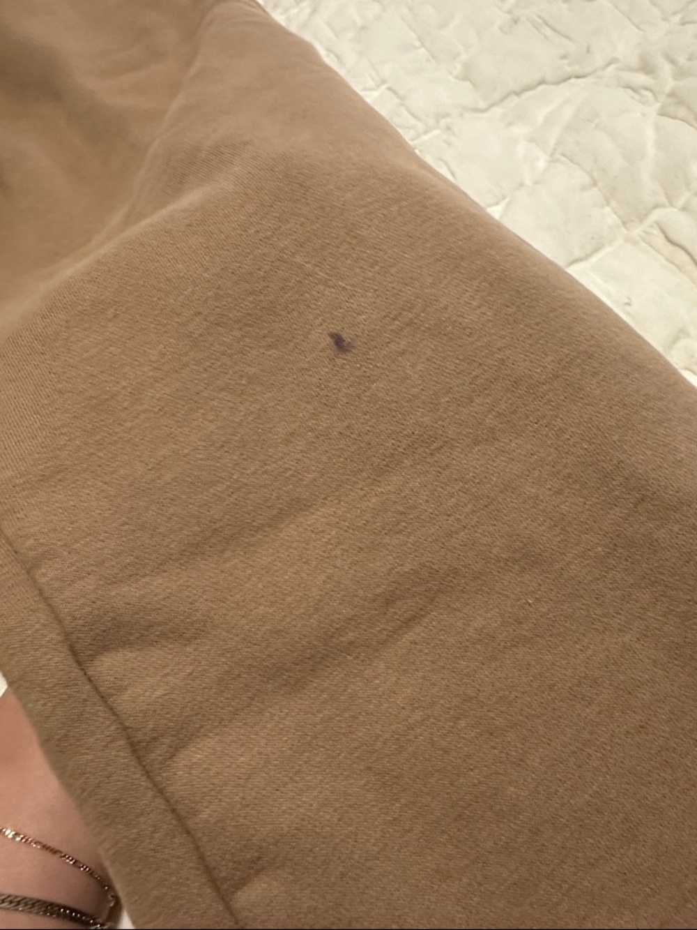 Comfrt Casual Brown Fleece Sweatpants - Picture 3 of 7
